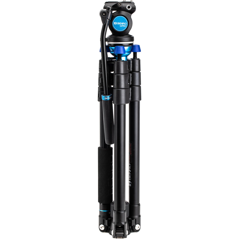 Benro Aero 2 PRO Aluminum Travel Video Tripod with Flip Locks