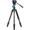 Benro Aero 2 PRO Carbon Fiber Travel Video Tripod with Twist Locks