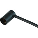 Cable Techniques Low-Profile Right-Angle XLR 5-Pin Male Connector with Adjustable Exit (Large Outlet)