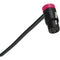 Cable Techniques Low-Profile Right-Angle XLR 3-Pin Female Connector (Large Outlet, B-Shell, Purple Cap)