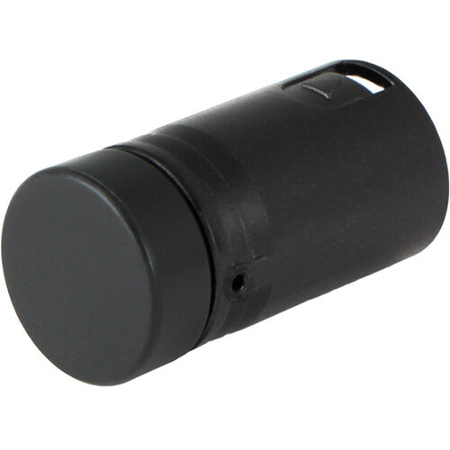 Cable Techniques Low-Profile Right-Angle XLR 3-Pin Male Connector (Large Outlet, B-Shell, Black Cap)