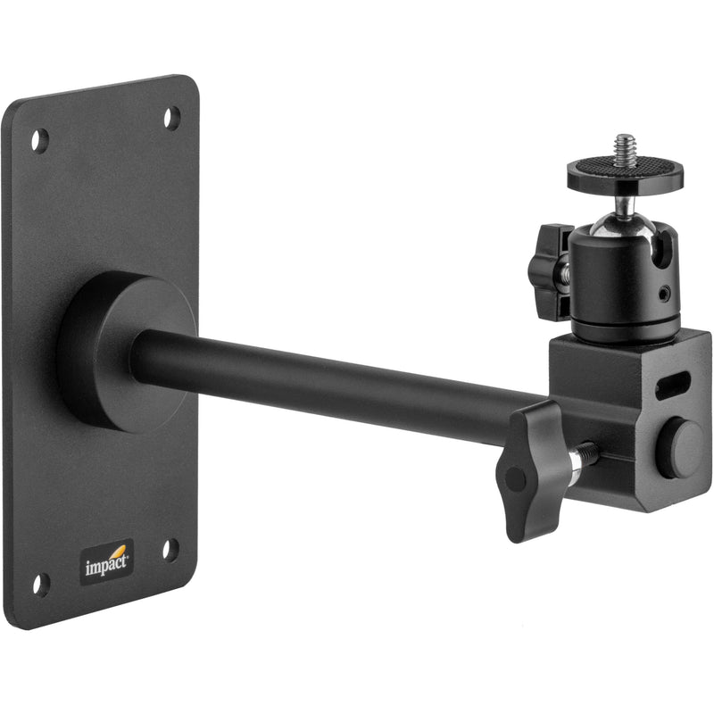 Impact BP-RA-MBH Right Angle Baby Wall Plate with Mini Ball Head