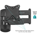 Gabor FSM-N Full-Swing Nano Wall Mount for 10 to 30" Displays