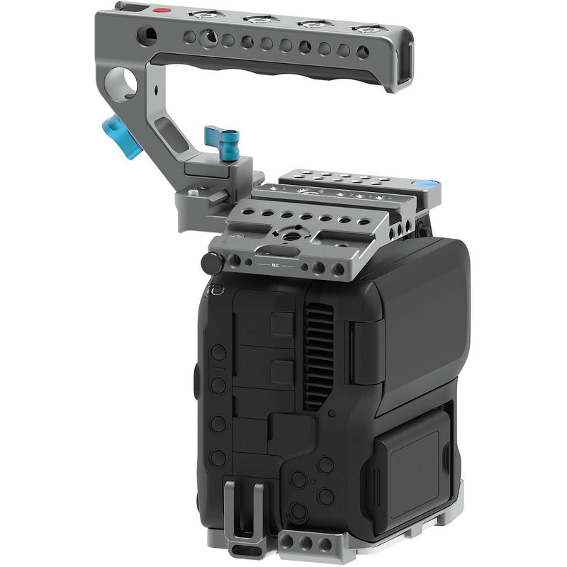 Kondor Blue Camera Cage with Top Handle for Canon C70 (Space Gray)