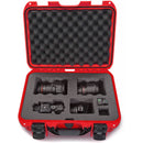 Nanuk 920 Case for Sony a7R Camera and Lid Foam (Red)