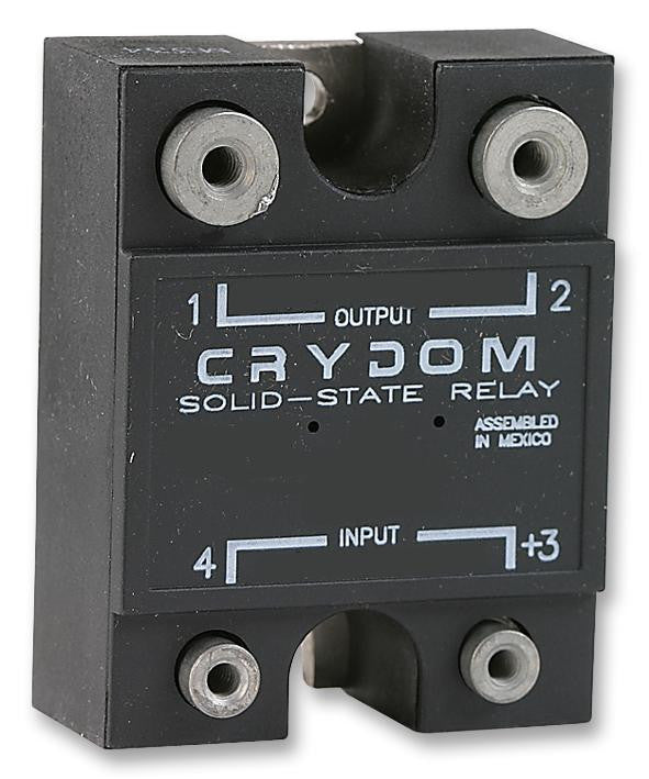 CRYDOM D4D07 Solid State Relay, SPST-NO, 7 A, Panel, Screw, 0 VDC, 400 VDC