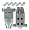 AMP - TE Connectivity 5745171-5 5745171-5 D Sub Backshell Cable Clamp Amplimite DE 180&deg; Zinc Alloy Body