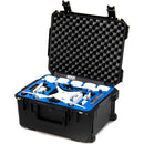 Go Professional Cases Hard-Shell Wheeled V2 Case for DJI Phantom 4 with Props Attached