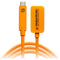 Tether Tools TetherBoost Pro USB Type-C Core Controller Extension Cable (16', High-Visibility Orange)