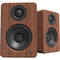 Kanto Living YU2 Powered Desktop Speakers (Walnut, Pair)