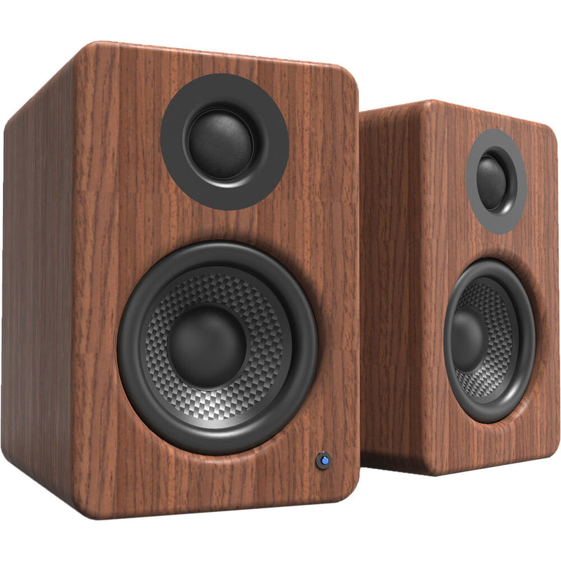 Kanto Living YU2 Powered Desktop Speakers (Walnut, Pair)