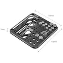 SmallRig Screw and Allen Wrench Storage Plate Kit