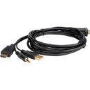 Rocstor HDMI Male to VGA Male Cable (6', Black)