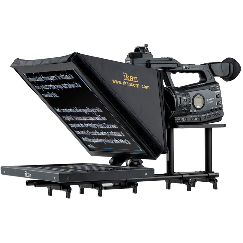 ikan P2P Interview System with 2 x 17" Teleprompters and HDMI Cables