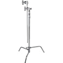 Kupo 40" Master C-Stand with Sliding Leg Kit & 2.5" Grip Head (10.3', Silver)