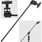 Impact C-Stand with Quick Release Sliding Leg with Grip Arm (Black)