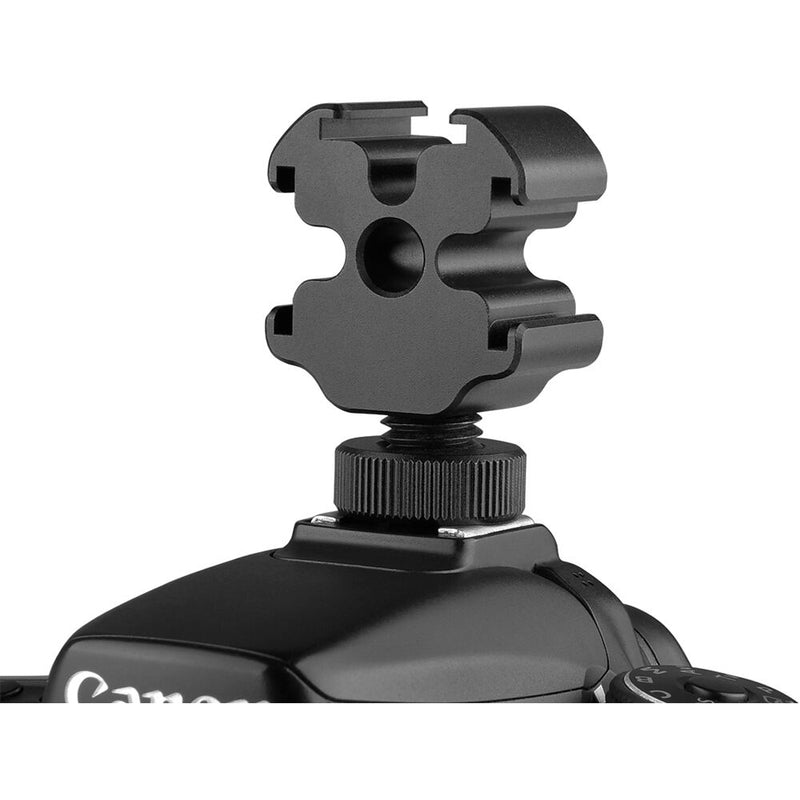 YELANGU A68 3-Head Cold Shoe Mount Adapter