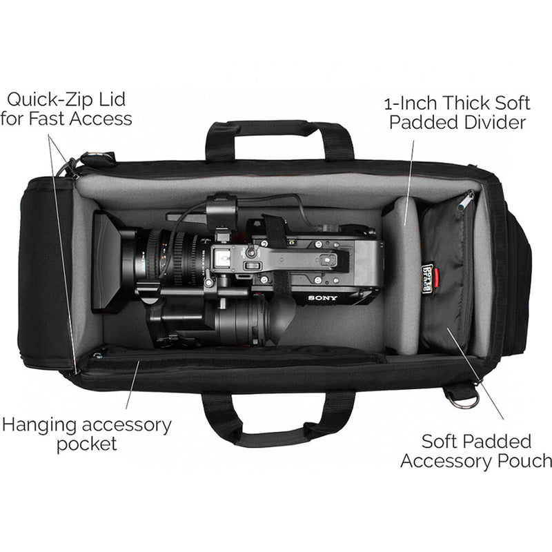 PortaBrace Polar Edition Semi-Rigid Cargo-Style Camera Case with Polar-Insulated Insert (Black)