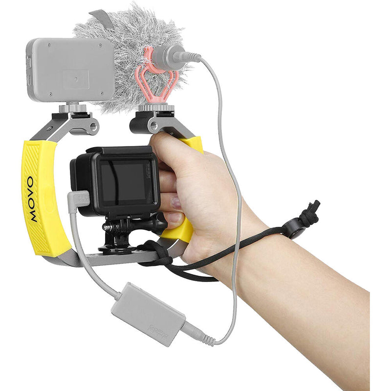 Movo Photo Underwater GoPro Diving Mount