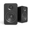 Kanto Living YUP4 2-Way Bookshelf Speakers (Matte Black, Pair)