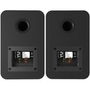 Kanto Living YUP4 2-Way Bookshelf Speakers (Matte Black, Pair)