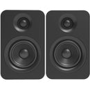 Kanto Living YUP4 2-Way Bookshelf Speakers (Matte Black, Pair)