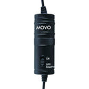 Movo Photo LV1-USB Universal 3.5mm Lavalier Microphone with USB Adapter