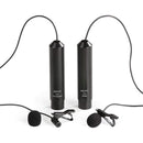 Movo Photo LV4 Cardioid and Omnidirectional Lavalier Condenser Microphone Set