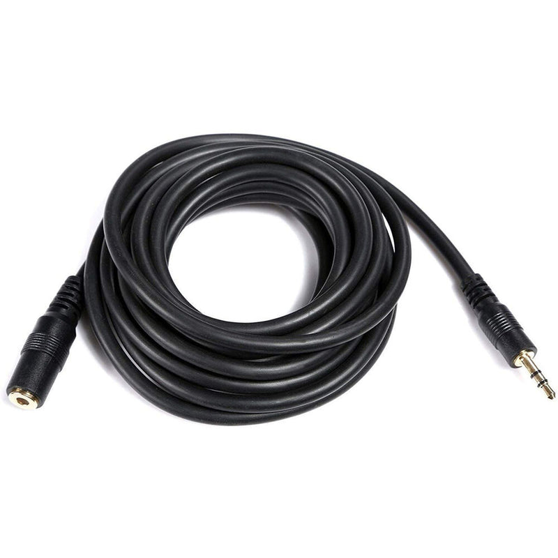 Movo Photo MC10 3.5mm TRS Female to Male Audio Extension Cable (10')