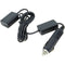 GyroVu Car Lighter to Sony NP-FW50 Battery Adapter Cable (40")