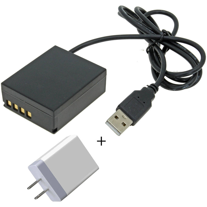 GyroVu USB to Olympus BLH-1 Dummy Battery Intelligent Cable&nbsp;with 3.1A Power Supply (40")