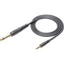 Movo Photo WGA-1 Mono 1/4" TS Male to Stereo 3.5mm TRS Male Adapter Cable (41")