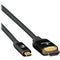 Pearstone HDD-2015 High-Speed Micro-HDMI to HDMI Cable with Ethernet (1.5')