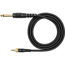 Movo Photo WGA-2 Mono 1/4" TS Male to Stereo 3.5mm TRS Locking Male Adapter Cable (41")