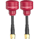 Hollyland Lollipop Antenna Set for Mars 300/300 PRO/400/400S/400S PRO (2-Pack, Red)