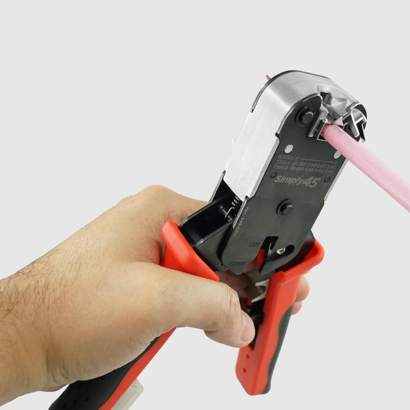 Simply45 ProSeries All-In-One RJ45 Crimp Tool