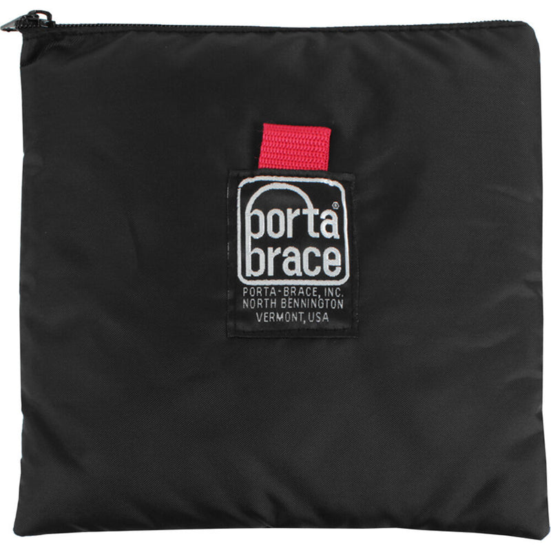 PortaBrace Zippered Organizer Pouch for Wireless Mic Transmitters (Black)