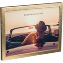 MCS Brushed Aluminum Document Frame (8.5 x 11", Brass)