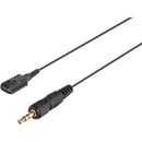 Saramonic DK4A Professional Broadcast Omnidirectional Lavalier Microphone for Saramonic, Rode, Sennheiser, Senal, Azden, and BOYA Transmitters (Locking 3.5mm Connector)