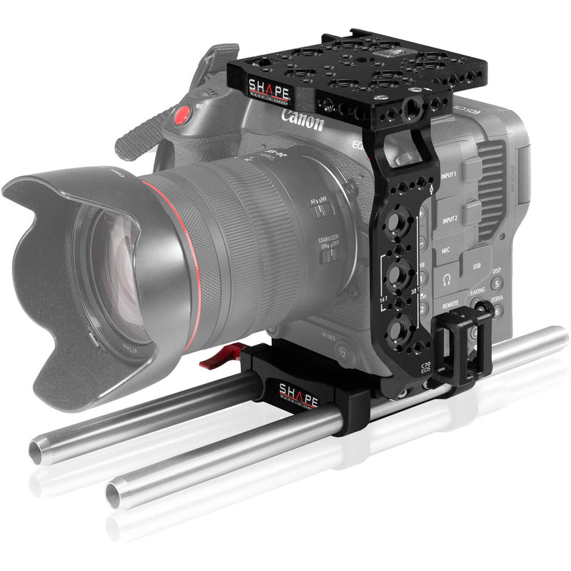 SHAPE Canon C70 Camera Cage with 15mm LWS Baseplate