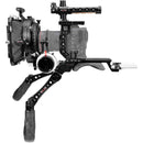 SHAPE Canon C70 Camera Cage Shoulder Rig with Matte Box & Follow Focus