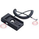 DigitalFoto Solution Limited L-Series/NP-F970 Battery Adapter for BMPCC 6K/4K (Coiled Cable)