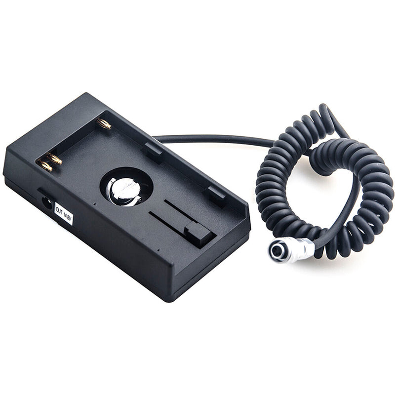 DigitalFoto Solution Limited BP-U60 Battery Adapter for BMPCC 6K/4K (Coiled Cable, 13.8 to 39.4")