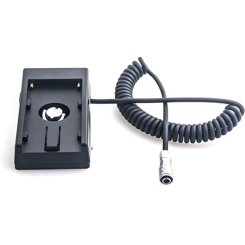 DigitalFoto Solution Limited L-Series/NP-F970 Battery Adapter for BMPCC 6K/4K (Coiled Cable)