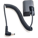 DigitalFoto Solution Limited LP-E6 Dummy Battery with Male Connector Cable (Coiled, 16 to 39.4")