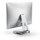 Satechi USB Type-C Aluminum Monitor Stand Hub for Apple iMac (Silver)