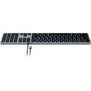 Satechi Slim W3 Wired Backlit Keyboard (Space Gray)