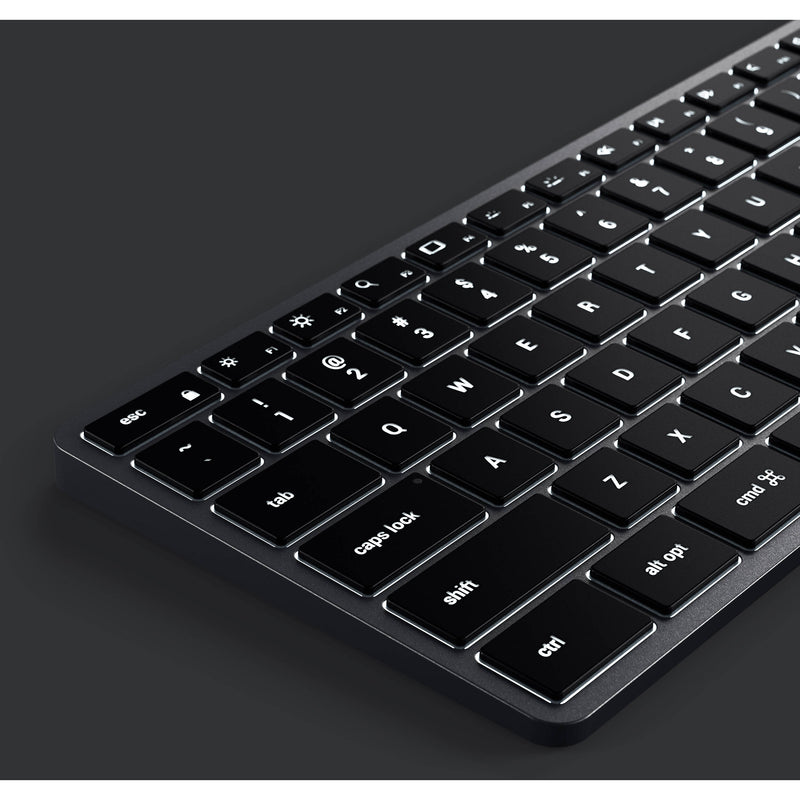 Satechi Slim W3 Wired Backlit Keyboard (Space Gray)