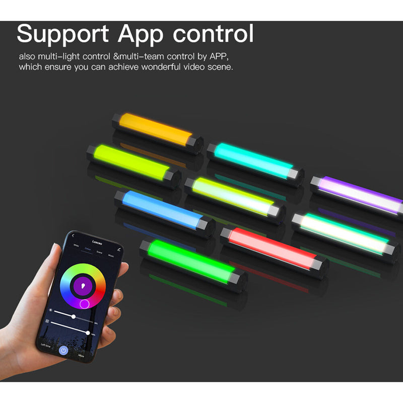 DigitalFoto Solution Limited IP65 Rainproof RGB Tube Light with Built-In Battery and Magnet