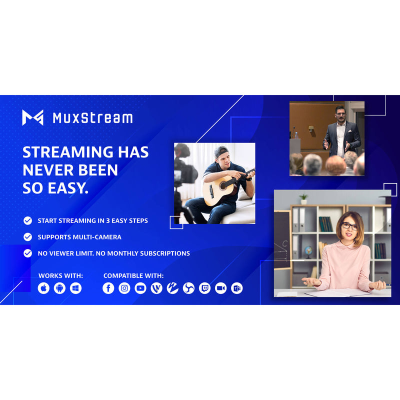 MuxLab MuxStream Multi-Camera Live Streaming Solution